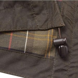 Barbour classic sylkoil hood